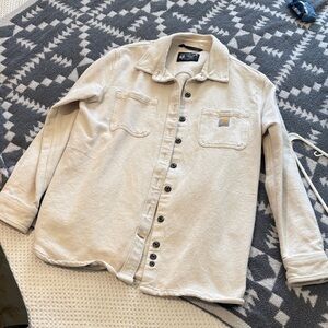 Carhartt Women’s  Light Tan Shirt Jacket Shacket